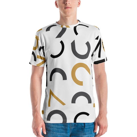Class of 2024 – All-Over Print Pattern White T-Shirt