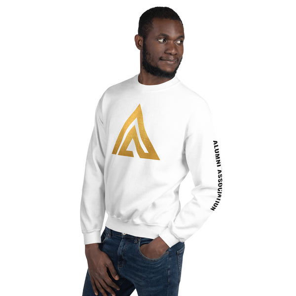 Alumni Association White Unisex Sweatshirt