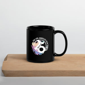25 Year – Anniversary Black Glossy Mug