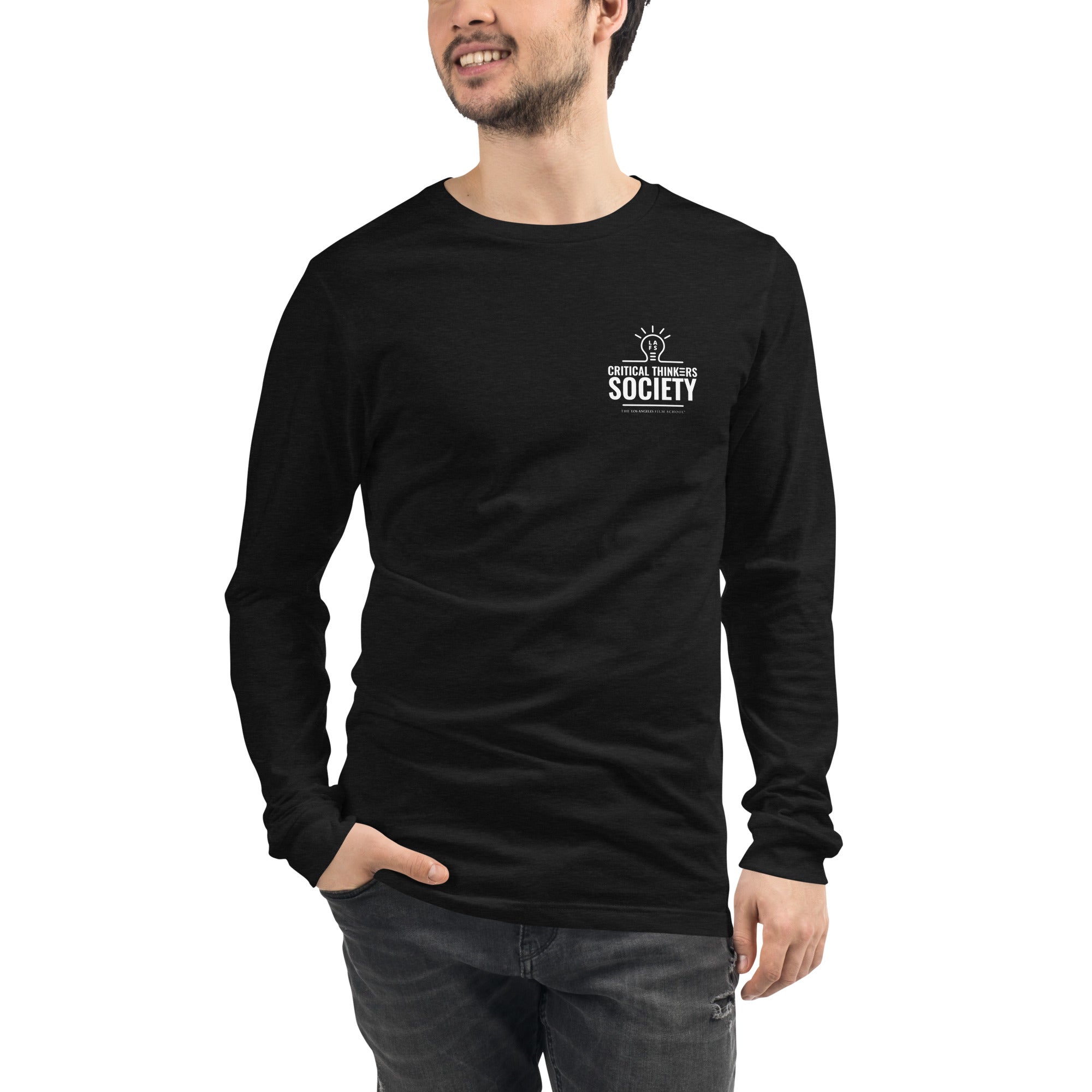 Critical Thinking Society Unisex Long Sleeve Tee