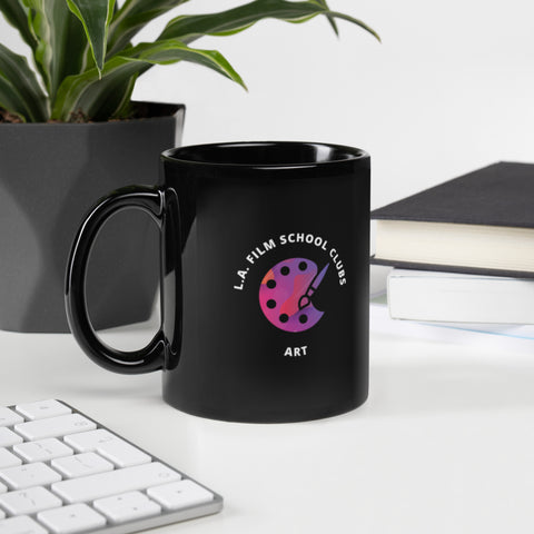 Student Clubs – Art Club Black Glossy Mug