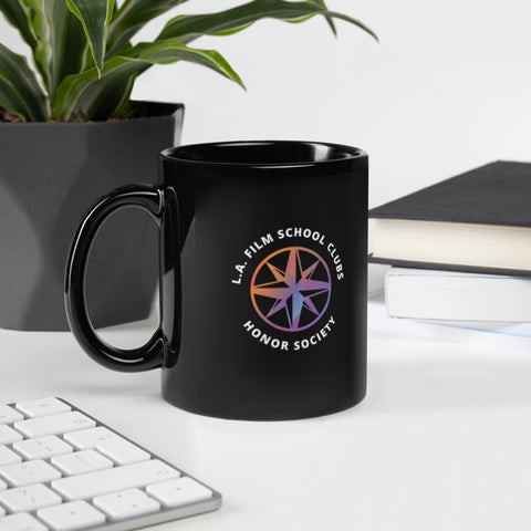 Student Clubs – Honor Society Black Glossy Mug