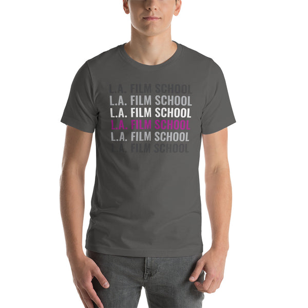 Pride Name Repeat Asexual Short-Sleeve Unisex T-Shirt