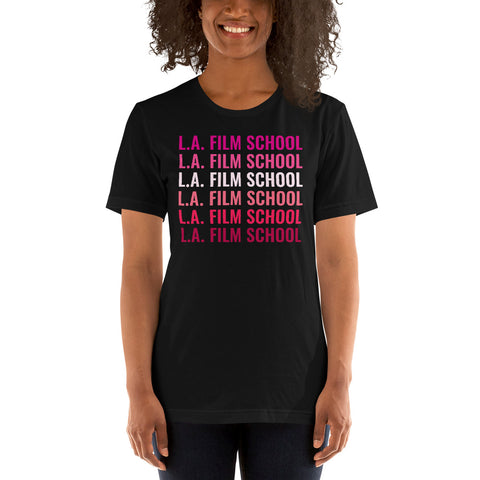 Pride Name Repeat Lesbian Short-Sleeve Unisex T-Shirt